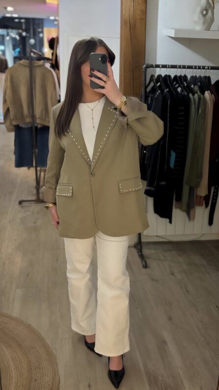 BLAZER ORLANE - KAKI – Image 3