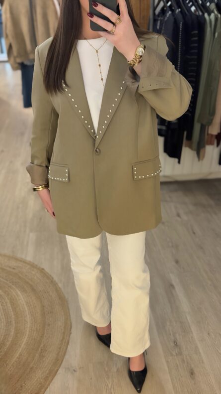 BLAZER ORLANE - KAKI – Image 2