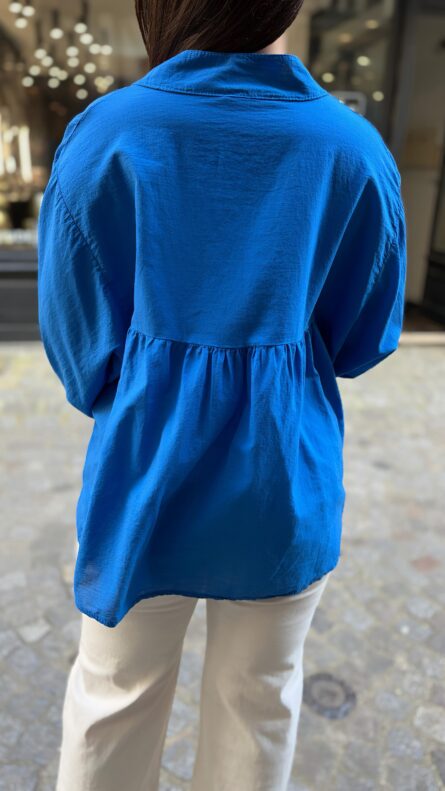 BLOUSE DARLENE - BLEU – Image 2