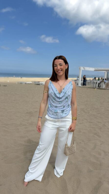 TOP LIORA - BLEU – Image 3