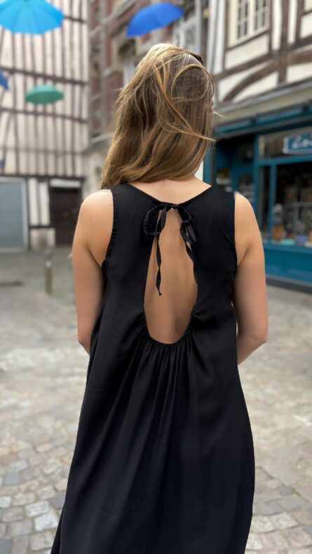 ROBE LILOU - NOIR – Image 3