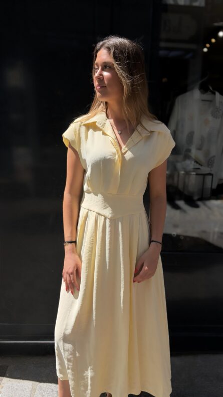 ROBE KIARA - JAUNE
