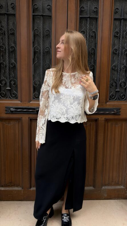 BLOUSE JULIA - ÉCRU – Image 3